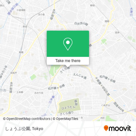 しょうぶ公園 map