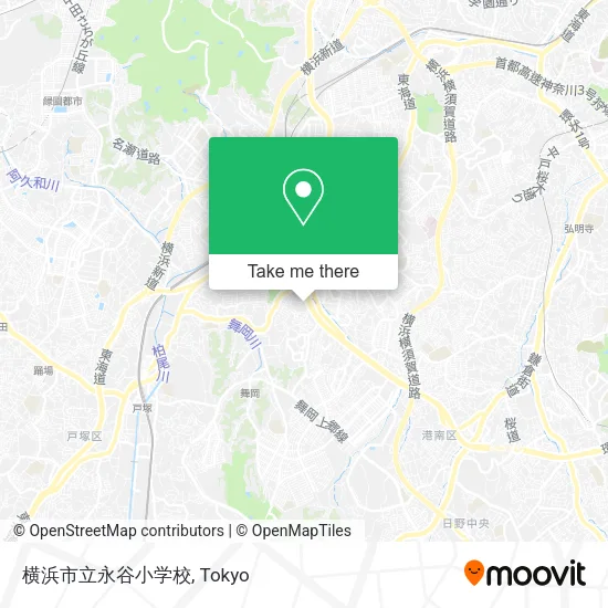 横浜市立永谷小学校 map