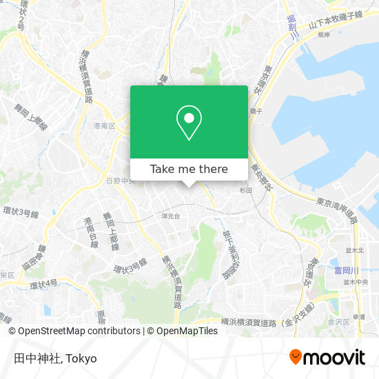 田中神社 map