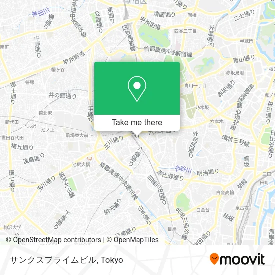 サンクスプライムビル map