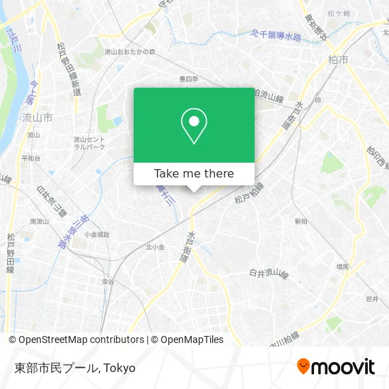 東部市民プール map