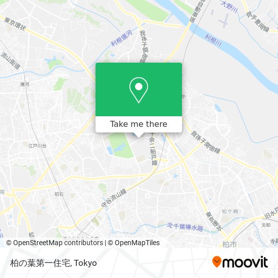 柏の葉第一住宅 map