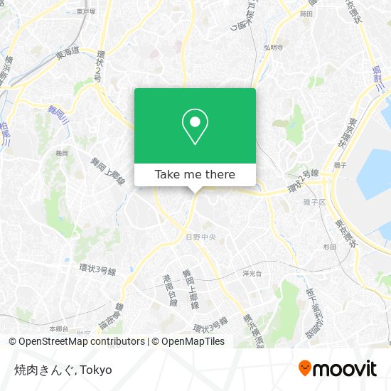 How To Get To 焼肉きんぐ In 横浜市 By Metro Or Bus
