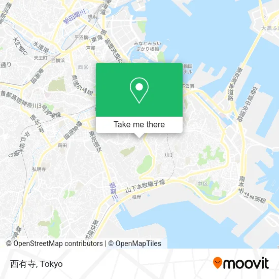 西有寺 map