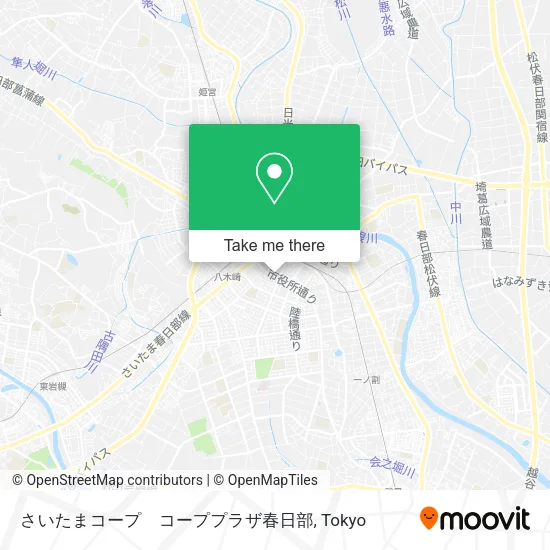 さいたまコープ　コーププラザ春日部 map