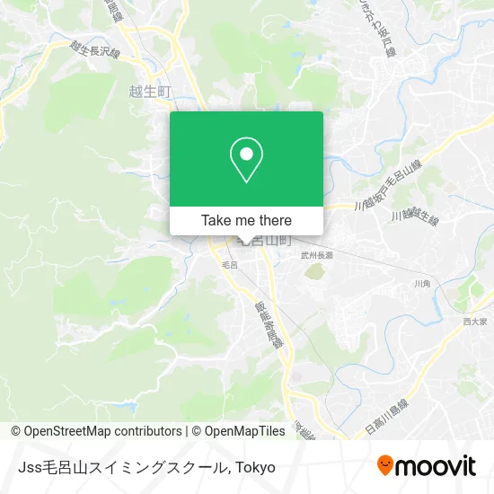 JSS Moroyama Swimming School map