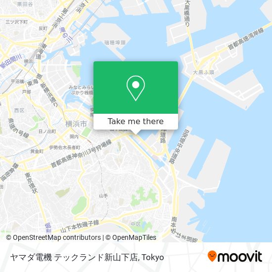 ヤマダ電機 テックランド新山下店 map