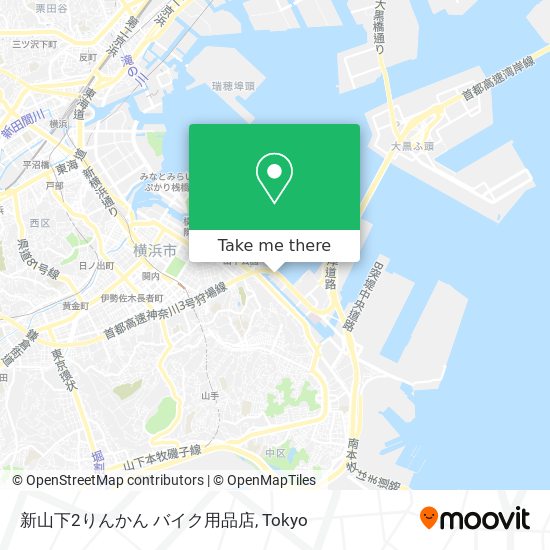 新山下2りんかん バイク用品店 map