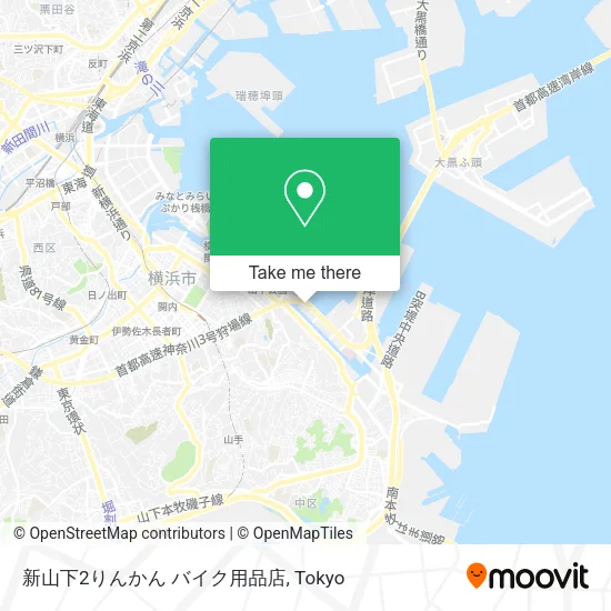 新山下2りんかん バイク用品店 map