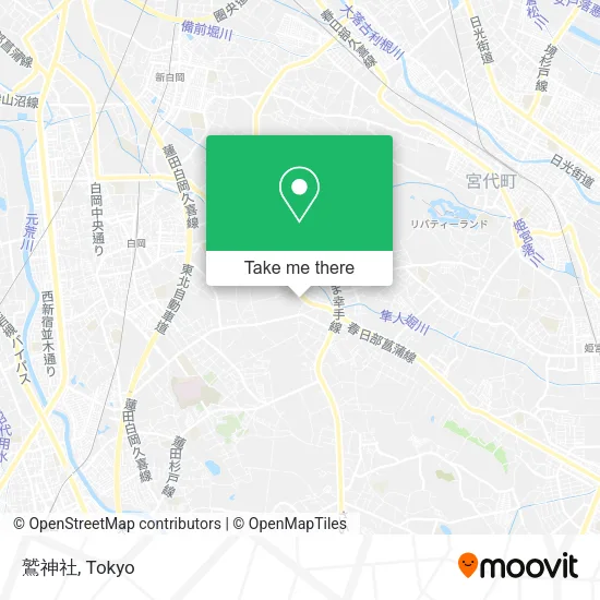 鷲神社 map