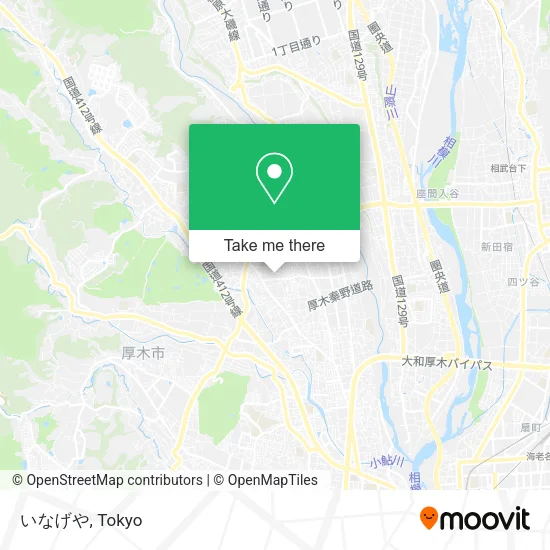 いなげや map