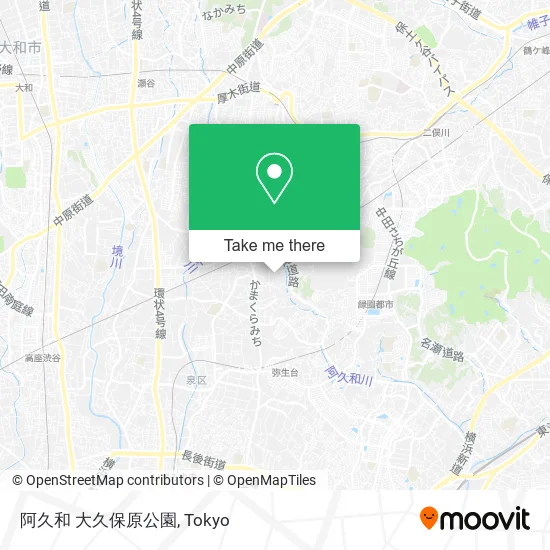 Akuwa Okubo Hara Park map