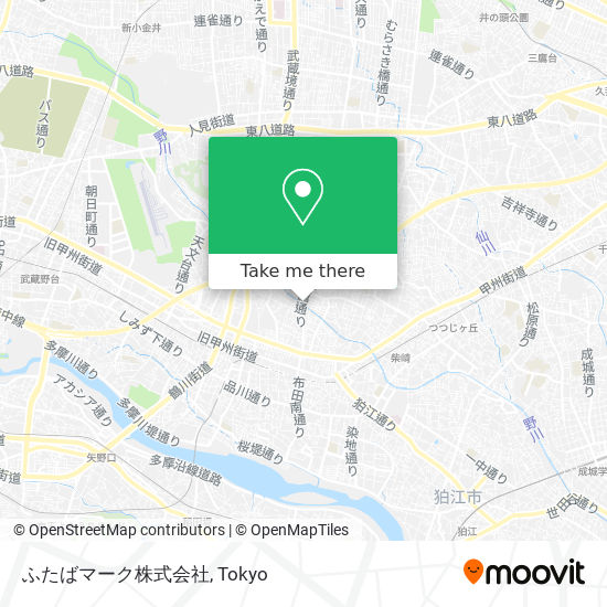 ふたばマーク株式会社 map