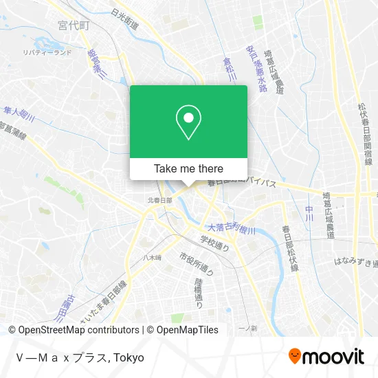 Ｖ―Ｍａｘプラス map
