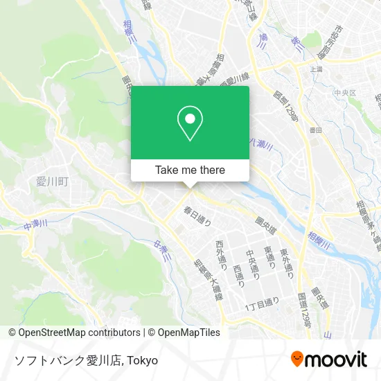 SoftBank Aikawa Store map