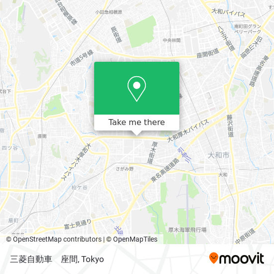 How To Get To 三菱自動車 座間 In Tokyo By Metro Or Bus