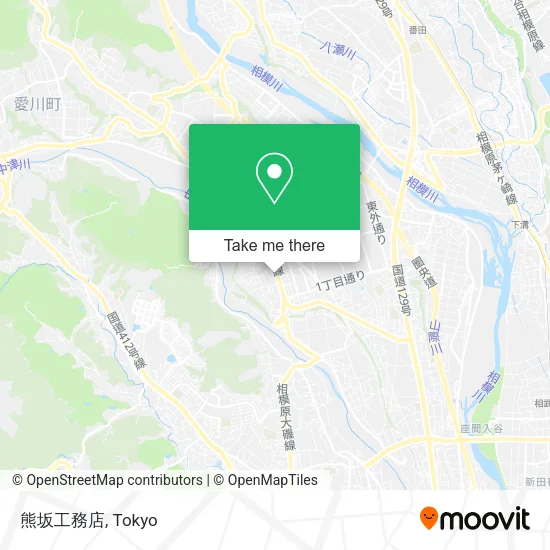 Kumasaka Construction Company map