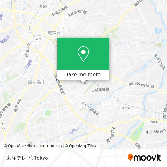 東洋テレビ map