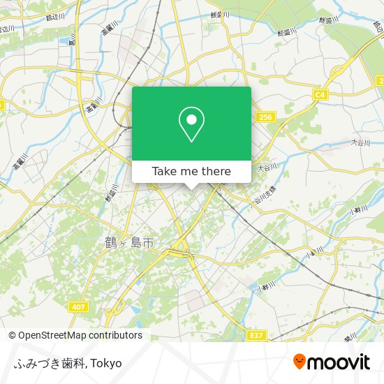 ふみづき歯科 map