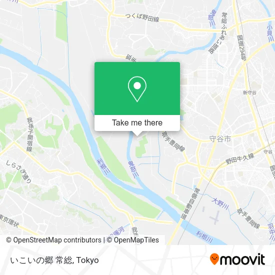 いこいの郷 常総 map