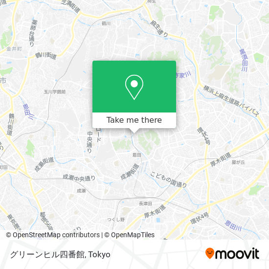 グリーンヒル四番館 map