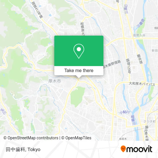 田中歯科 map