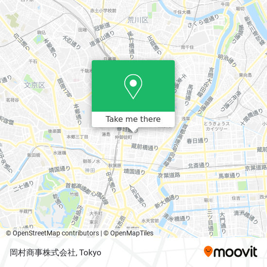 岡村商事株式会社 map