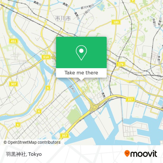 羽黒神社 map