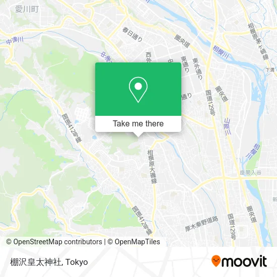 棚沢皇太神社 map