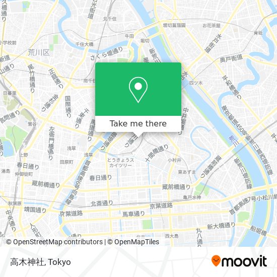 高木神社 map