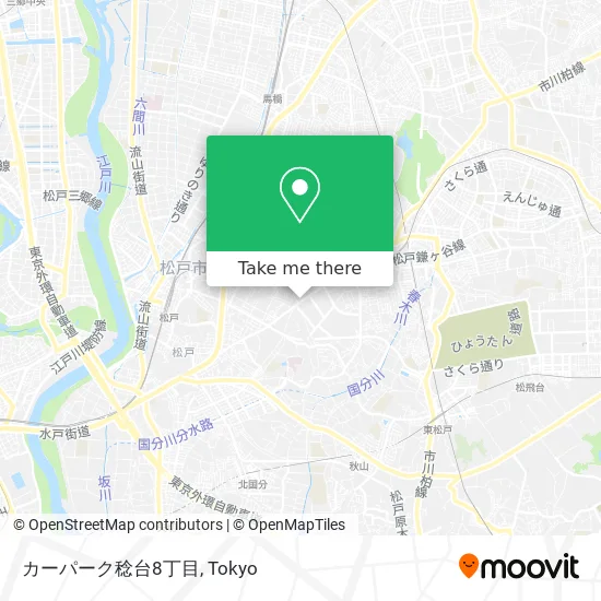 カーパーク稔台8丁目 map