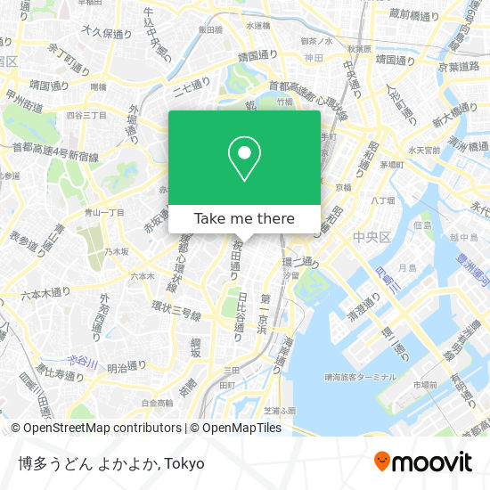 博多うどん よかよか map