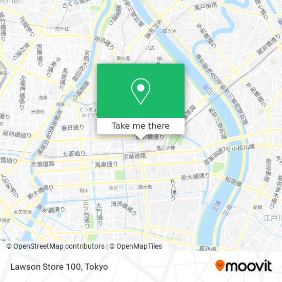 Lawson Store 100 map
