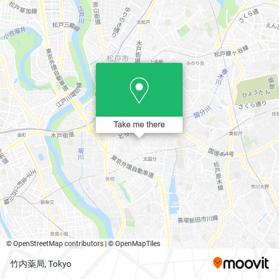 竹内薬局 map