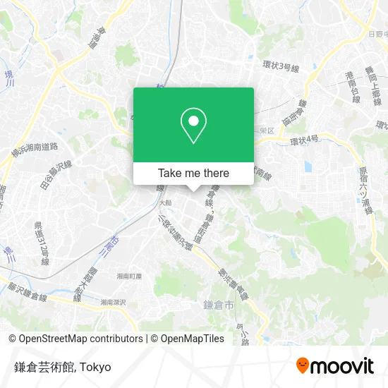 鎌倉芸術館 map