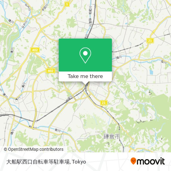 How To Get To 大船駅西口自転車等駐車場 In Tokyo By Metro Or Bus Moovit