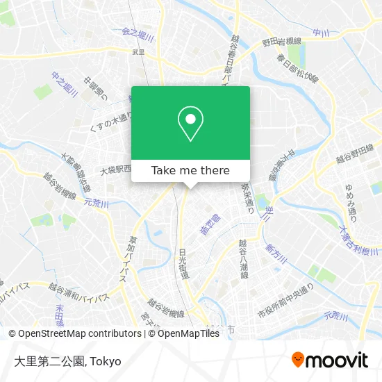 大里第二公園 map