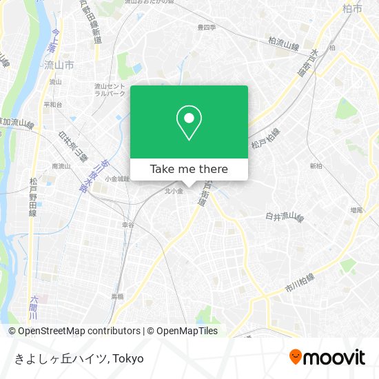 きよしヶ丘ハイツ map