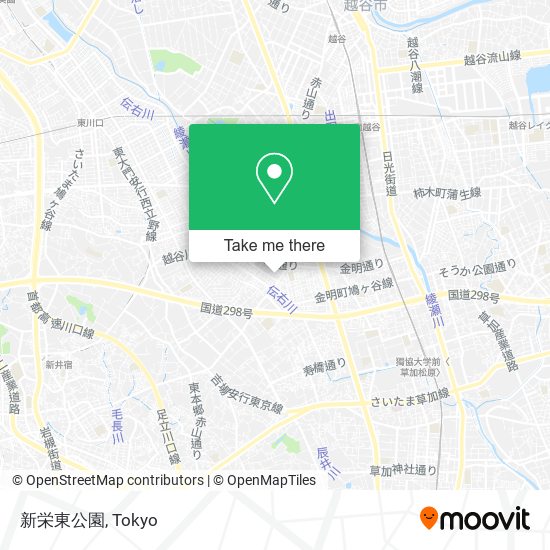 新栄東公園 map