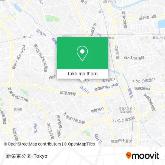 新栄東公園 map