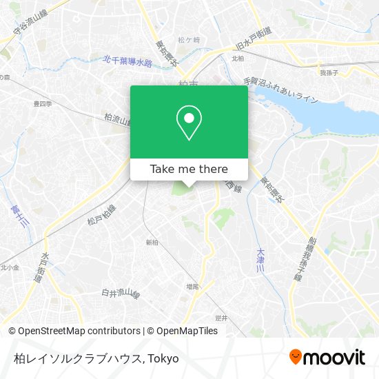 柏レイソルクラブハウス map