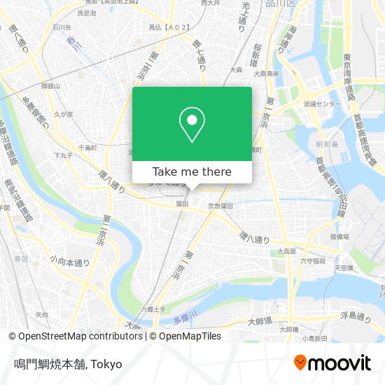 鳴門鯛焼本舗 map