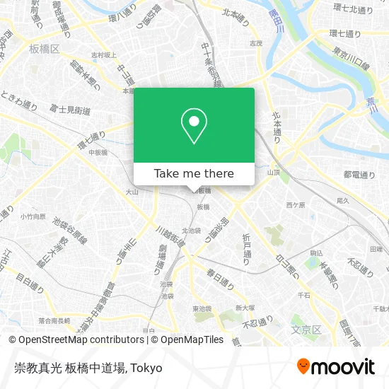 崇教真光 板橋中道場 map