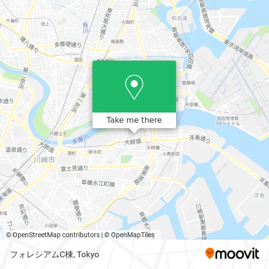 フォレシアムC棟 map