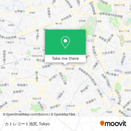 カトレコート池尻 map