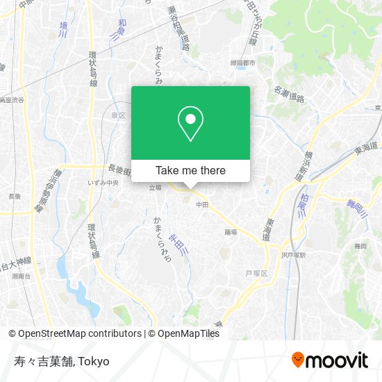 寿々吉菓舗 map
