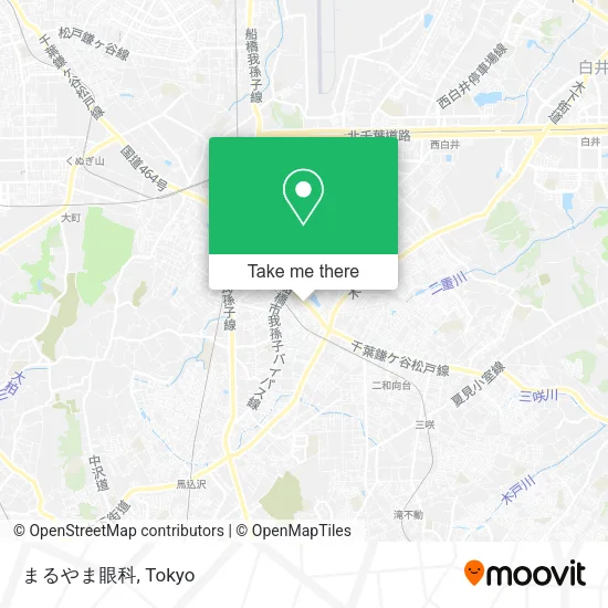 まるやま眼科 map