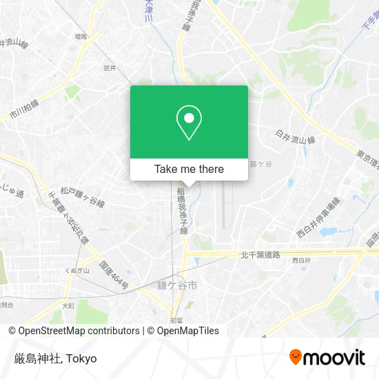厳島神社 map