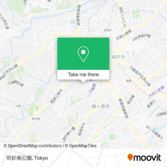 羽折南公園 map
