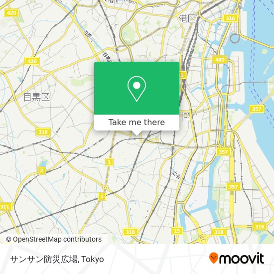 サンサン防災広場 map